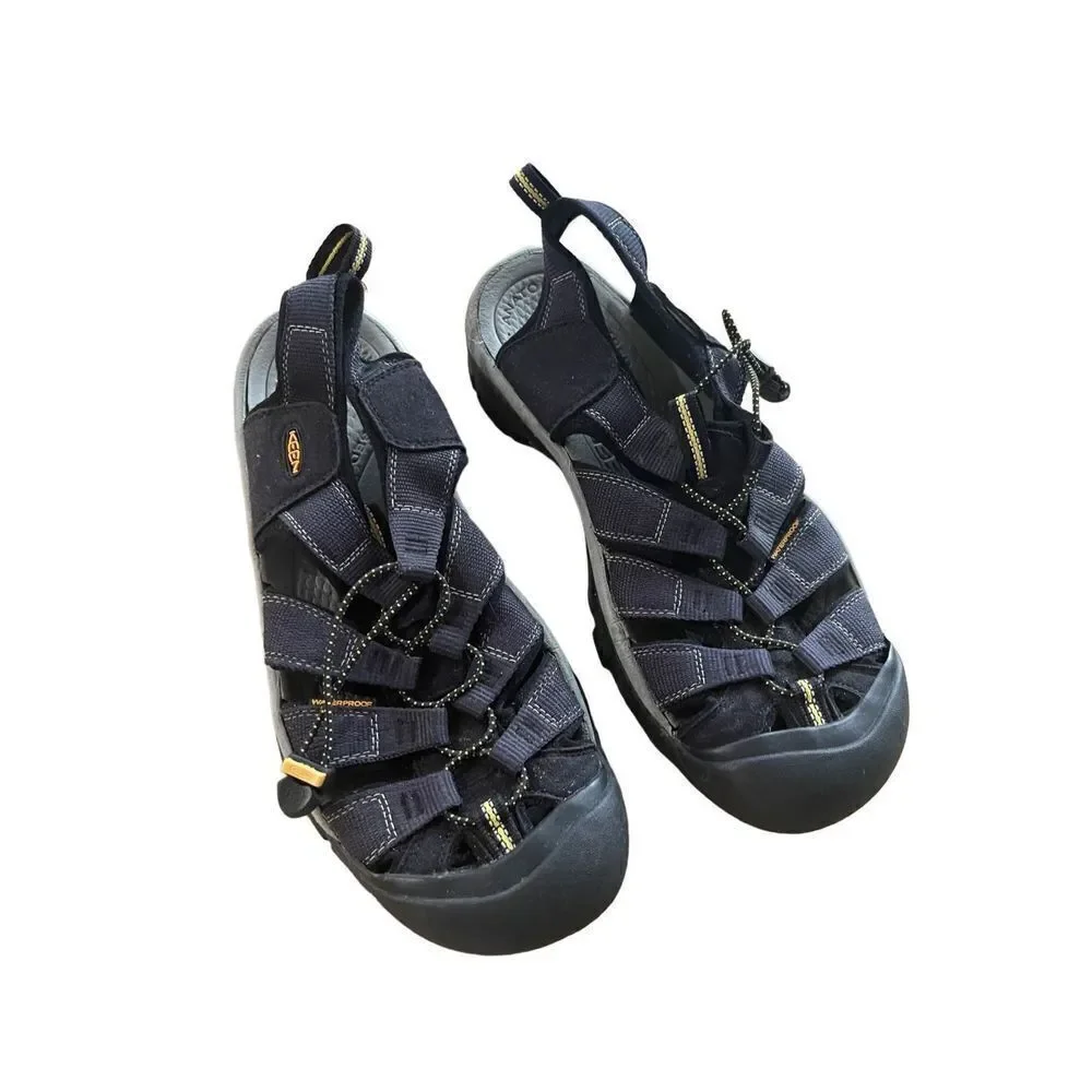 Keen Mens Blue Newport Waterproof Hiking Adventure Sandals Size 11.5